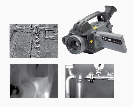 Cmara GF343 para visualizacin de CO2