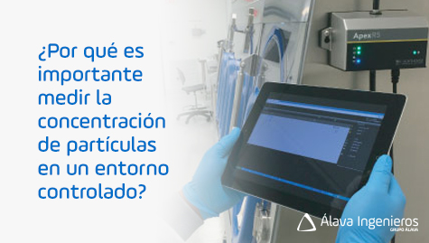 �Por qu� es importante medir la concentraci�n de part�culas en un entorno controlado?