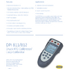 Calibradores de proceso multifunci�n DPI 811/812 