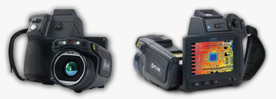 FLIR T650sc front and back